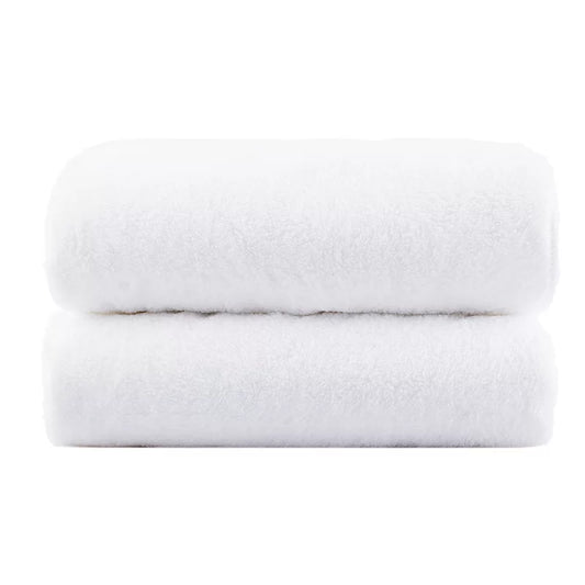 Custom Monogrammed Luxury Bath Sheet Package (Set of 2 Bath Sheets, 2 Hand Towels)