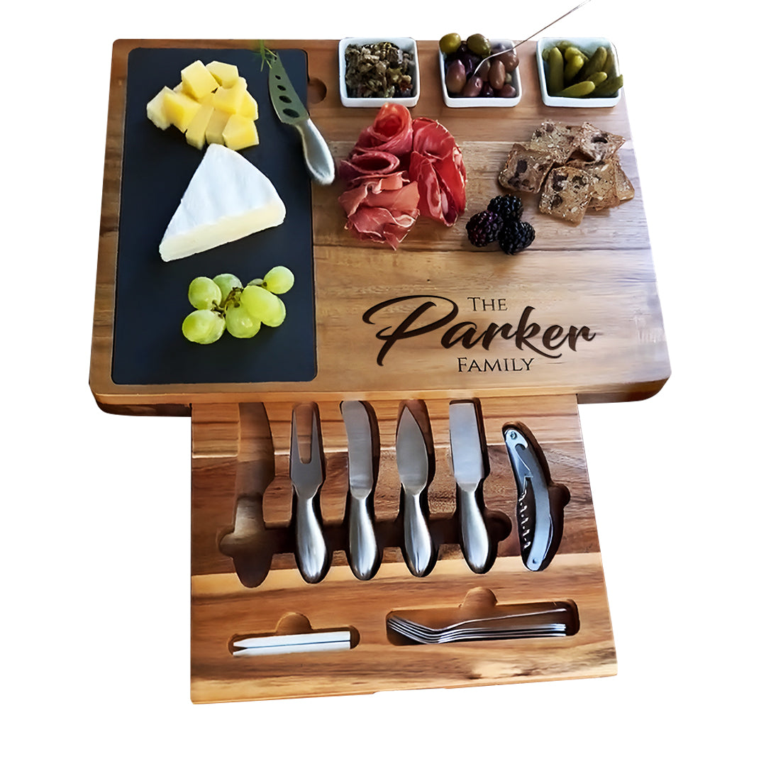 Custom Family Charcuterie Board